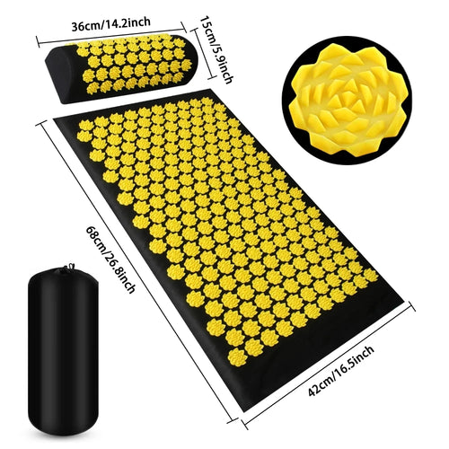 Medolign® Akupressurmatte – Regeneration für Rücken, Nacken & Geist
